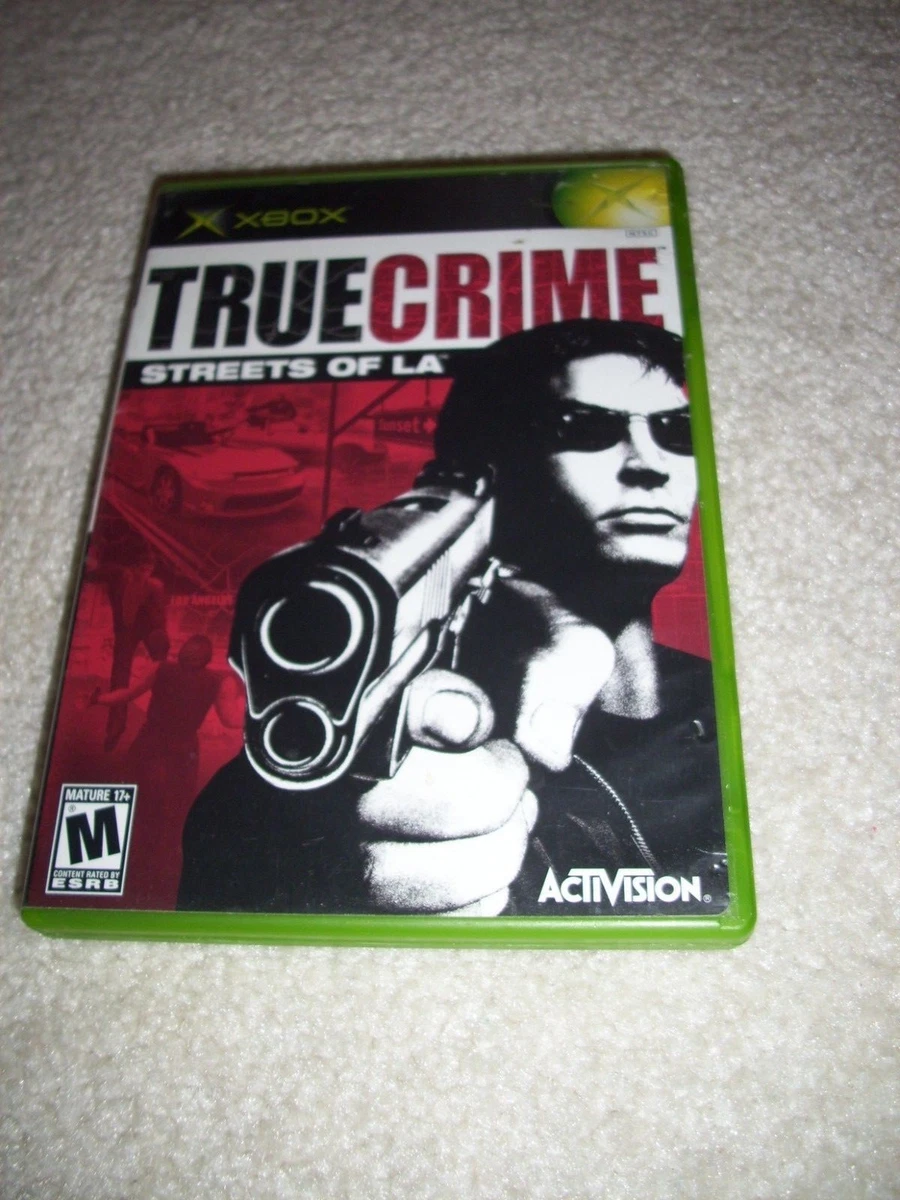 Microsoft XBox True Crime Streets of LA video game complete with