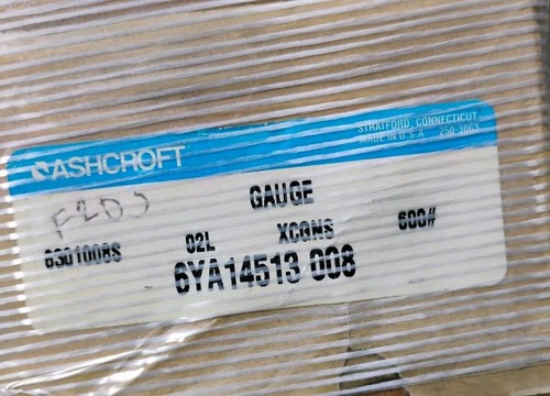 Ashcroft Performance Plus Pressure Gauge 0 - 600# W/ Type 310 316L Diaphragm NOS - Picture 14 of 15