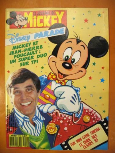 Le journal de Mickey N° 1914 du 25/02/1989. Walt Disney.  Edimonde-Loisirs - Imagen 1 de 3