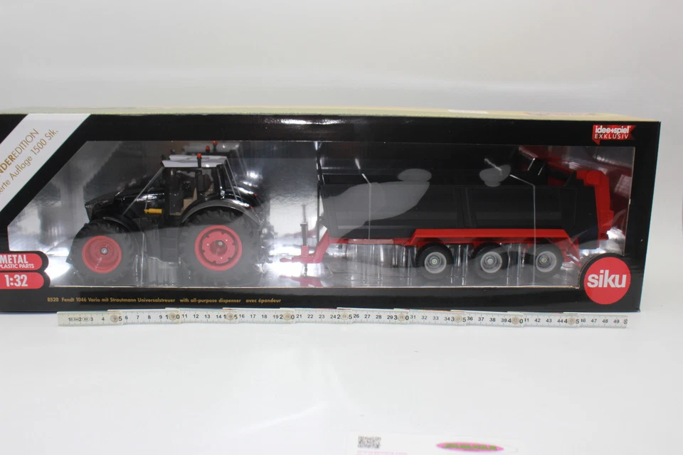 Siku 8520 Fendt 1046 Vario + Strautmann Black Edition 1:32 Idea & Play New - Image 3 of 4