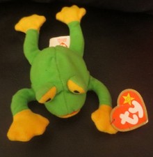 McDonald's Ty Teenie Beanie Smoochy The Frog  NO BAG