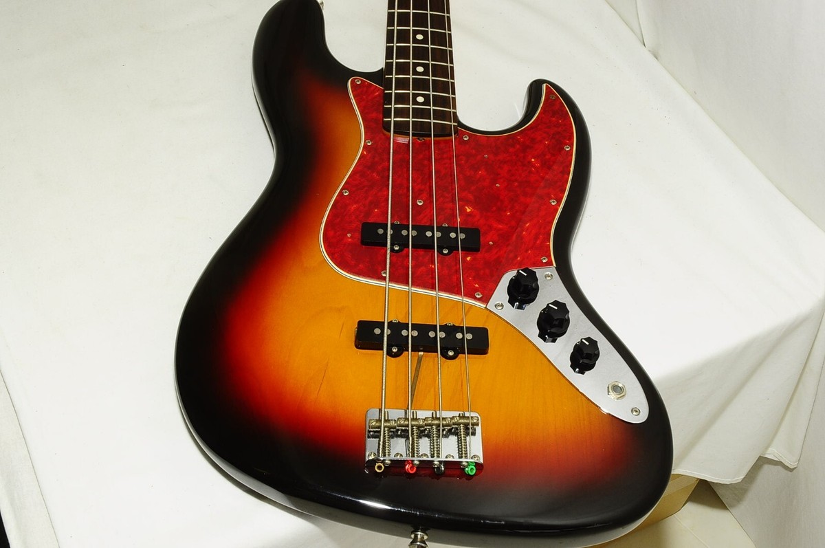 Fender Japan JB62 3TS Jazz Bass P Serial 99-02 Electric Bass 