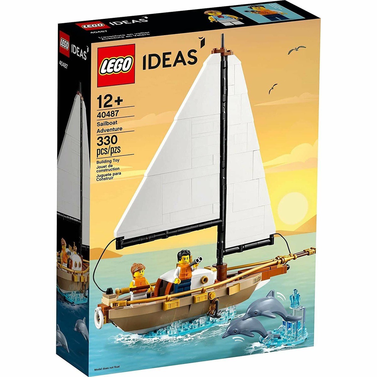 n LEGO Ideas - Rare Exclusive - Sailboat Adventure 40487 - New