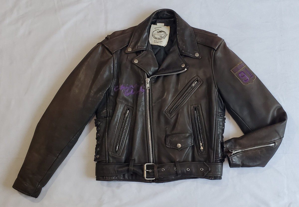 【安値】90'sJ.Crew-Leather jacket (size L) Vintage J Crew Black Leather Coat Jacket Mens Sz XL 1990's