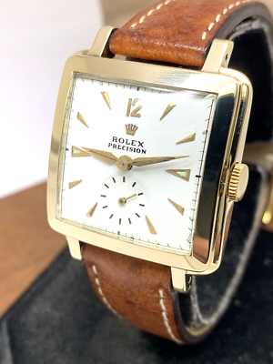 Rolex Precision 4645 Watch Vintage Swiss Automatic 14k Gold  display picture 1