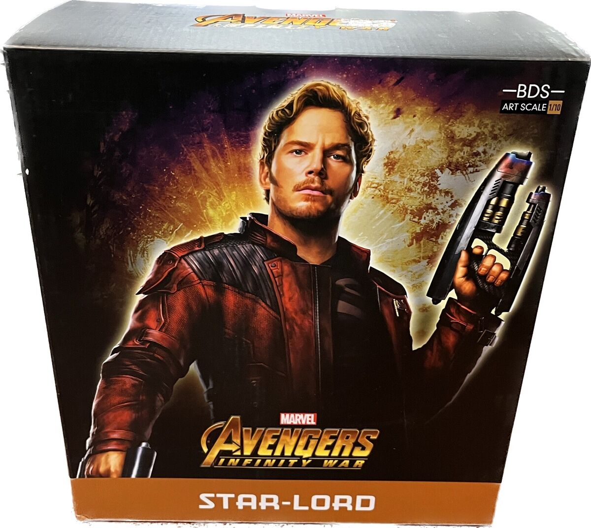 Star-lord 1/10 Bds - Avengers: Infinity War - Iron Studios