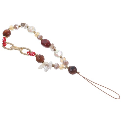 Set of 4 Mobile Phone Chain Office Charm Beaded Cellphone Lanyard - 第 7/12 張圖片