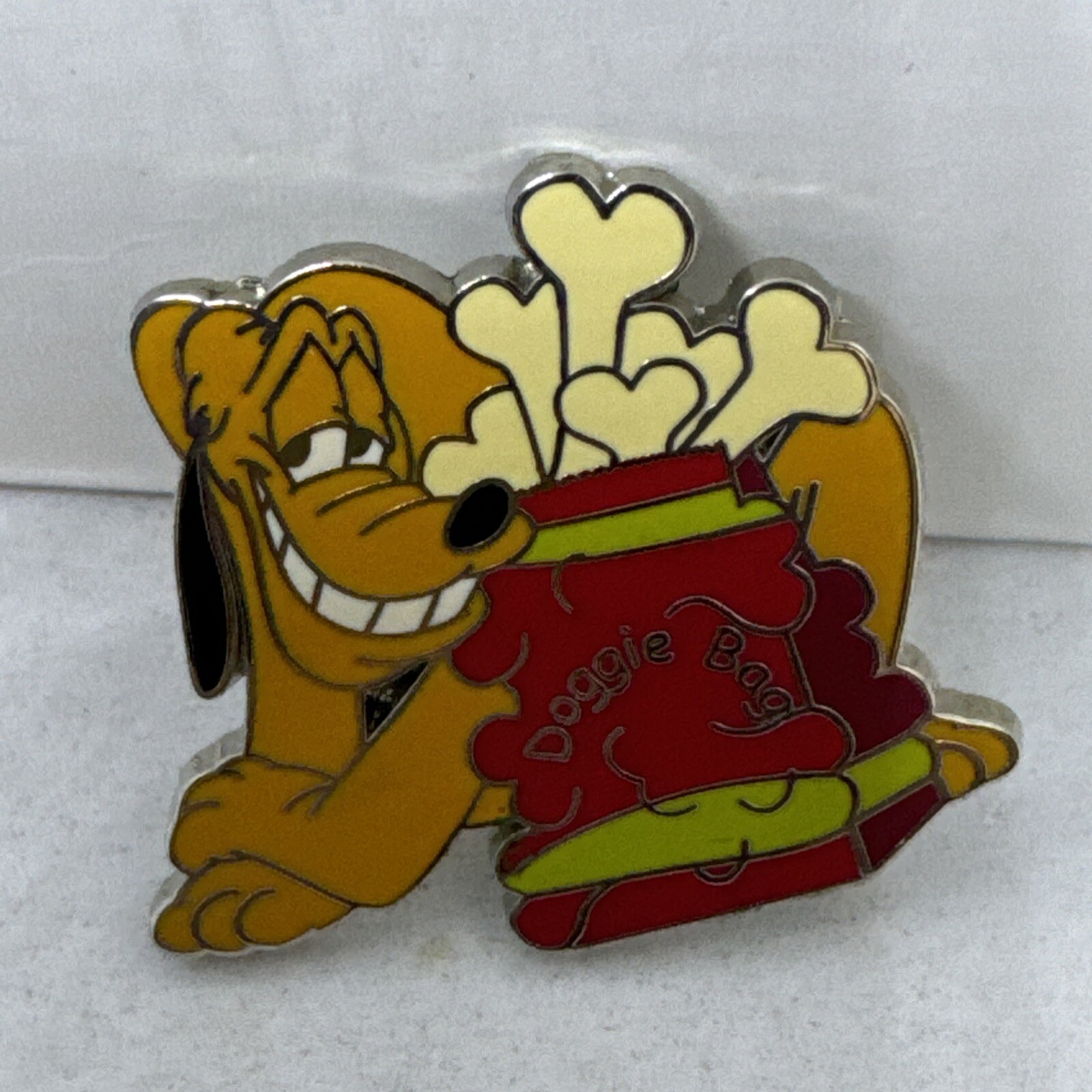 WDW - Pluto Red Doggie Bag - AAA Travel Company Disney Pin 39924