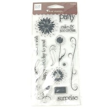 UPC 020335000100 product image for Happy Birthday Clear Acrylic Stamp Set16 Pc by Heidi Grace 