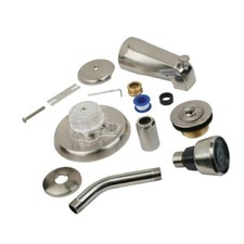 BrassCraft Tub and Shower Faucet Trim Kit, Satin Nickel