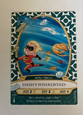 sorcerers of the magic kingdom card #44 Dash s Whirlwind