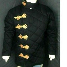 Medieval Under Armor Thick Padded Gambeson Coat Aketon Halloween Costume