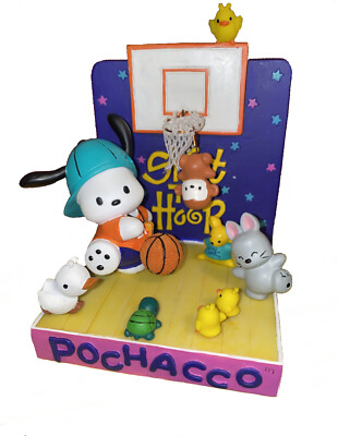 Pochacco PO89421 Puppy Basketball Blast Bookend Figurine Sanrio