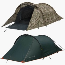 Tenda Highlander Blackthorn 2 persone esercito militare campeggio due uomini MTP verde mimetico