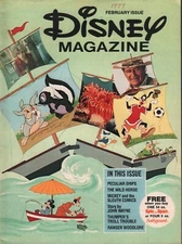 Disney Magazine February 1977 John Wayne Ronder Woodlore 092820ame2