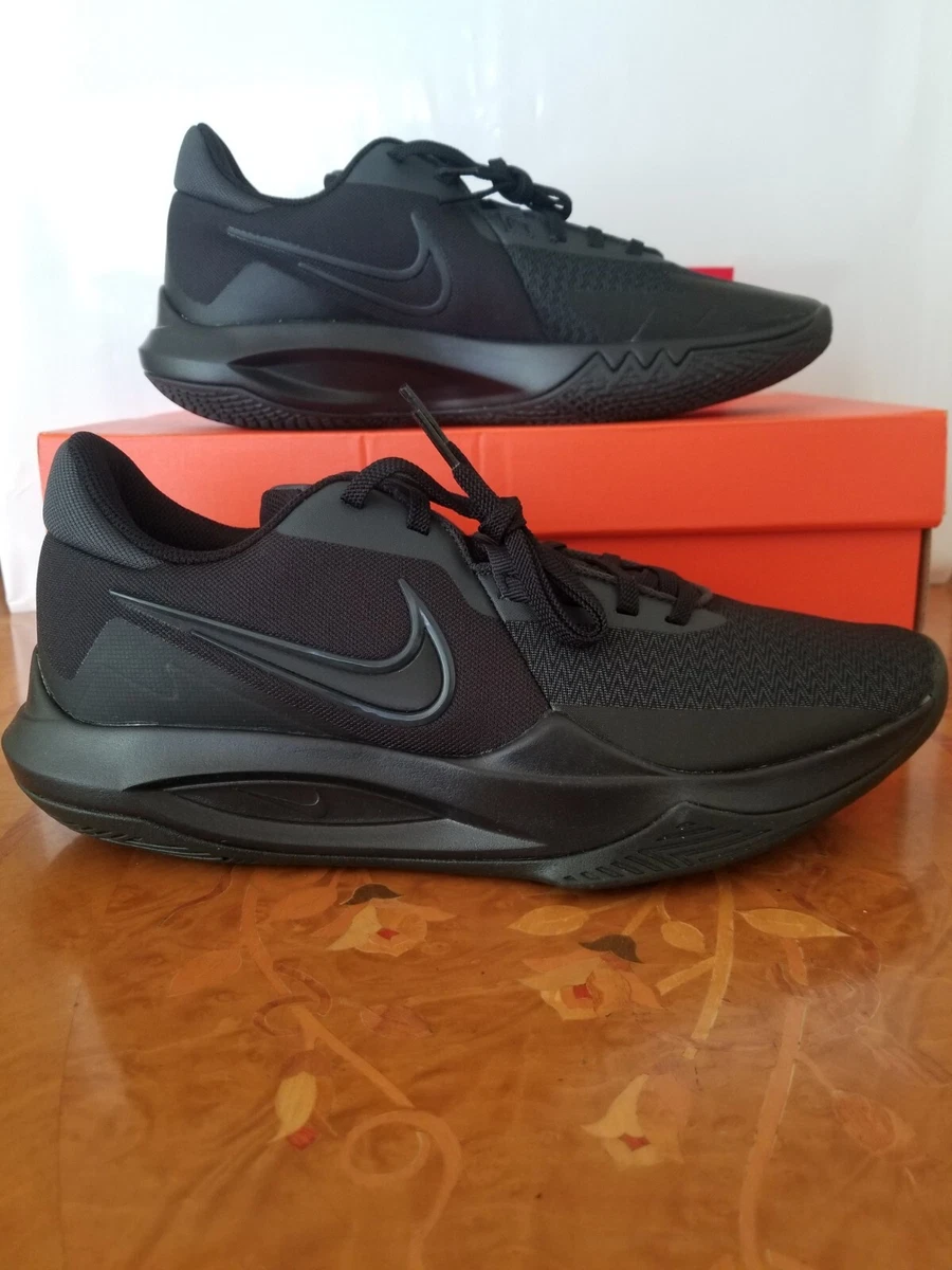 Nike Precision 6 Basketball Shoes Black Anthracite Men s Size 10.5