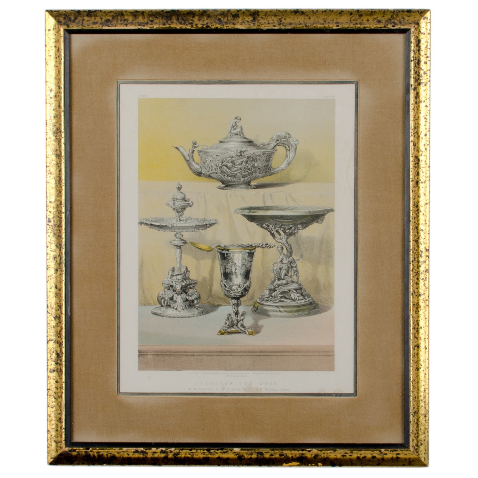 J.B. Waring Antique Prints, Silvermith’s Work and Group of Silver
