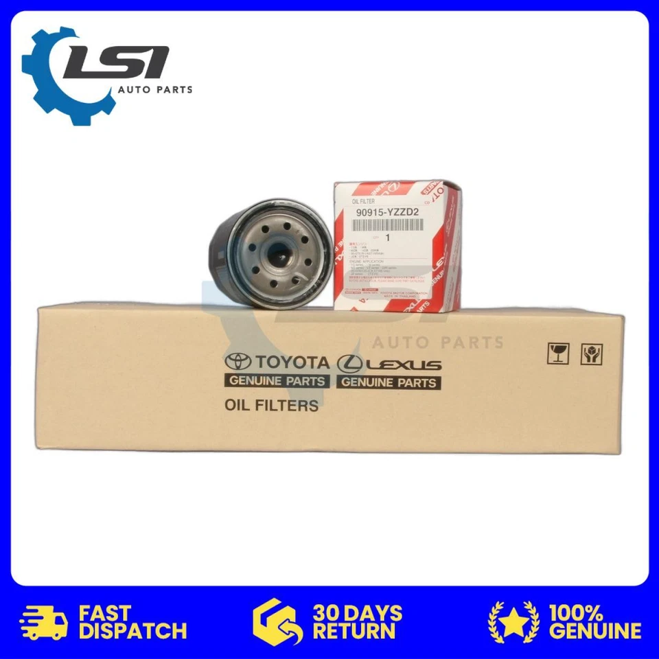 10 x Genuine Toyota Oil Filters suits Hiace RZH TRH KDH Hilux - image 4 of 4