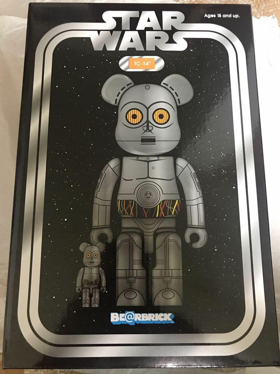 NEW Medicom Toy BE@RBRICK TC-14(TM) 100％ & 400％ Figure 2021 from Japan