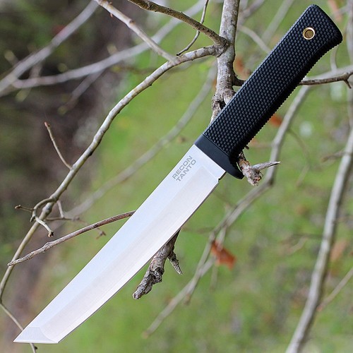 Cold Steel Recon Tanto Fixed Blade VG-10 San Mai Kray-Ex handle Secure-Ex sheath