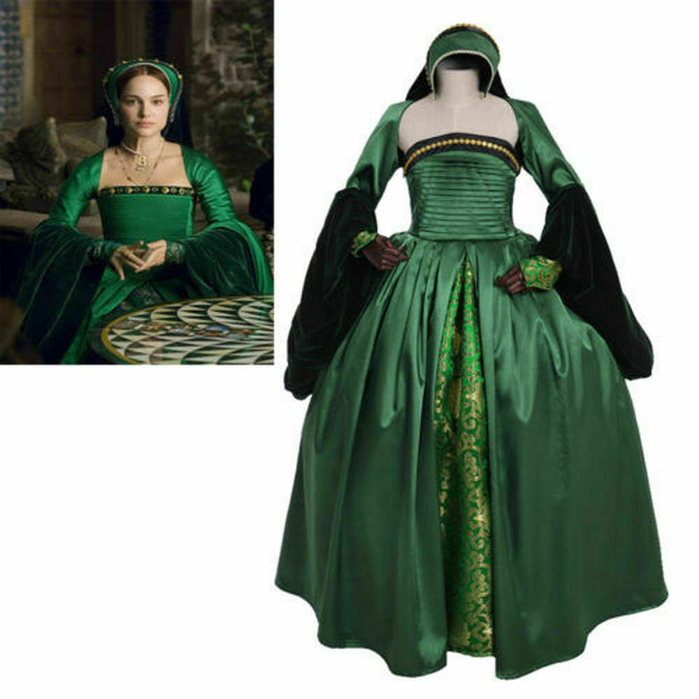 Elizabeth tudor Anne Boleyn green dress costume other Boleyn girls dress:Y | eBay Elizabeth tudor Anne Boleyn green dress costume other Boleyn girls dress:Y | eBay
