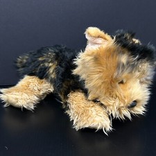 Webkinz Signature Short Haired Yorkie Dog Plush Stuffed Animal WKS1014 NO Code