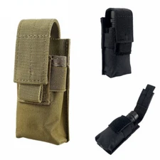 Tactical Nylon Molle Pouch Utility Tools Knife Pouch Outdoor Flashlight Holster
