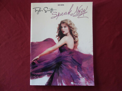 Taylor Swift - Speak Now . Songbook Notenbuch Vocal Easy Guitar