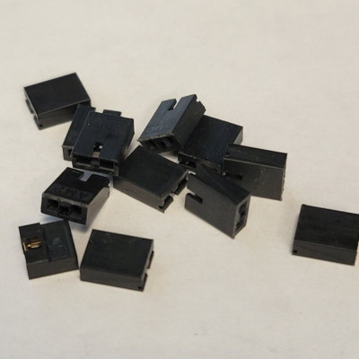 TE Connectivity / AMP Mini Shunt Jumper, 2.54mm, 1-382811-6, Qty ~3800 ...