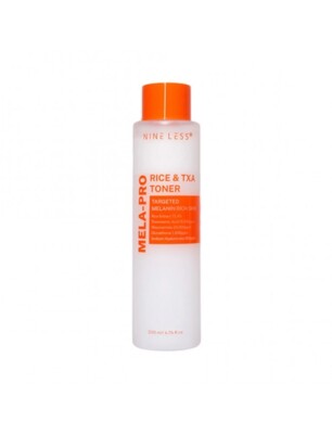 NINE LESS Mela-Pro Rice & Txa Toner 200mL