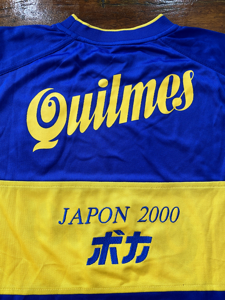 Boca Juniors 2000 Nike jersey Japan special edition vs Real Boca Juniors 2000 Nike jersey Japan special edition vs Real