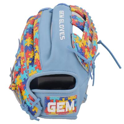 Gant De Battage Opalite - Gem Glove - Sensibilisation à L'autisme - Neuf