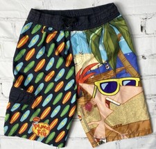 Disney Phineas and Ferb Boys XL 14-16 Swim Trunks Board Shorts