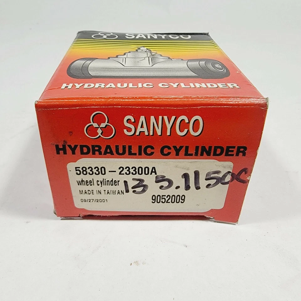 Drum Brake Wheel Cylinder Sanyco W52009 Drum Brake Wheel Cylinder Rear  - Image 2 of 2