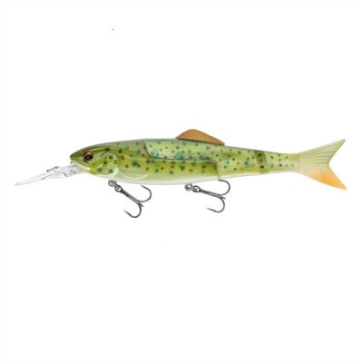 Daiwa Prorex Hybrid Minnow 135 - Gummifisch-Wobbler - Brown Trout