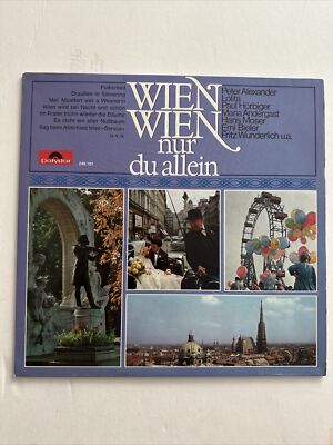 WIEN WIEN NUR DU ALLEIN 33 LP RECORD ALBUM GERMAN POLYDOR 249 151 NM