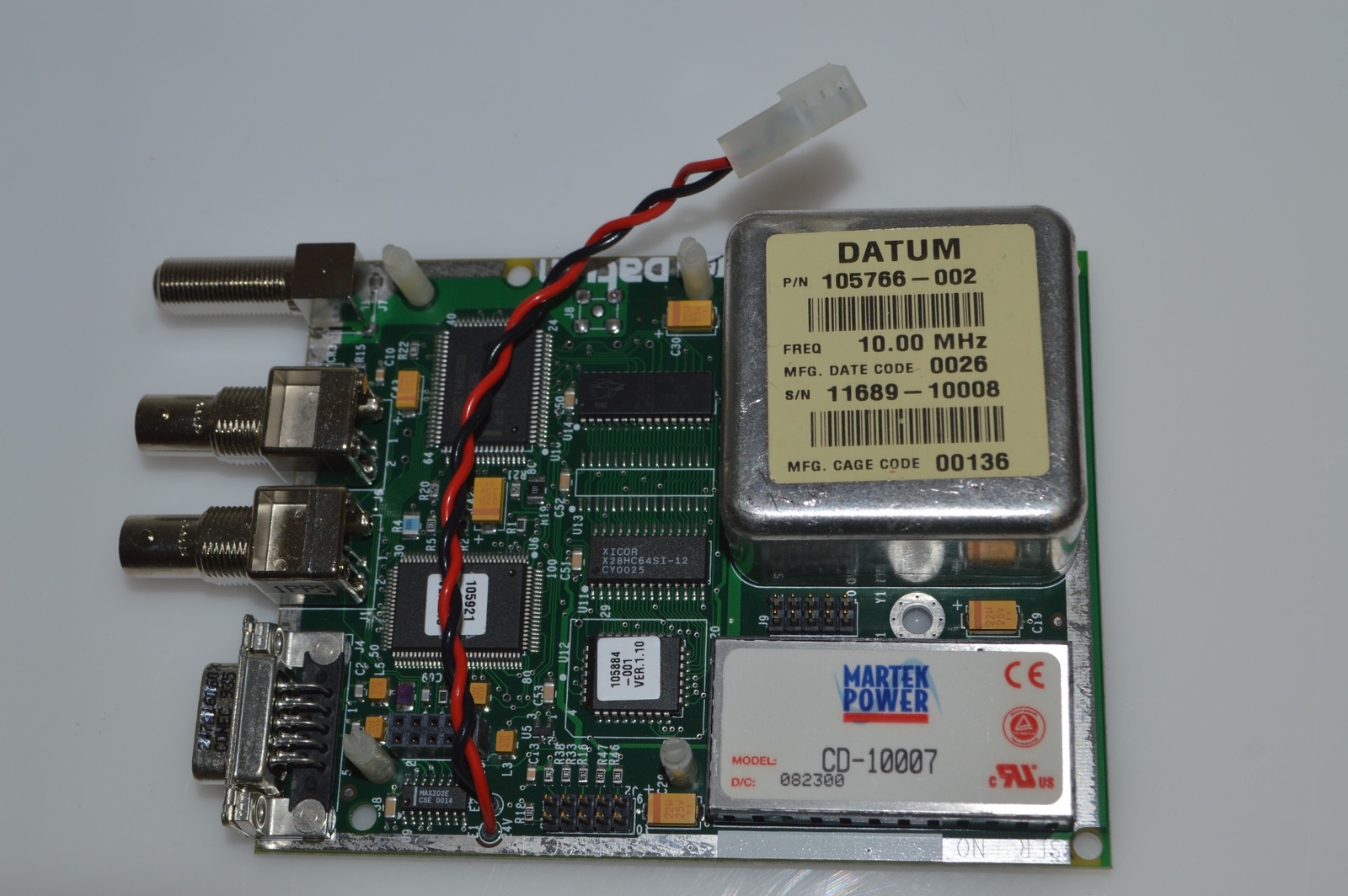 *TC* DATUM STARLOCII GPS DISCIPLINED FREQUENCY STANDARD 105766-002 (IHL6)