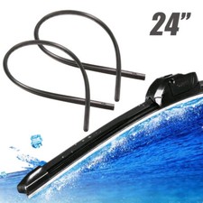 24'' 6mm Car Bus Silicone Frameless Windshield Wiper Blade Refill Accessories