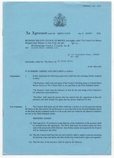 Four Tops The Colston Hall Bristol Hiring Agreement 20/9/92