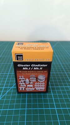 SBS Model Gladiator Mk.I/Mk.II engine & cowling