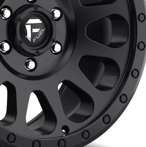 18 FUEL VECTOR WHEELS RIMS BLACK FITS TRD TUNDRA SEQUOIA D57918905650 Foto 2 de 4