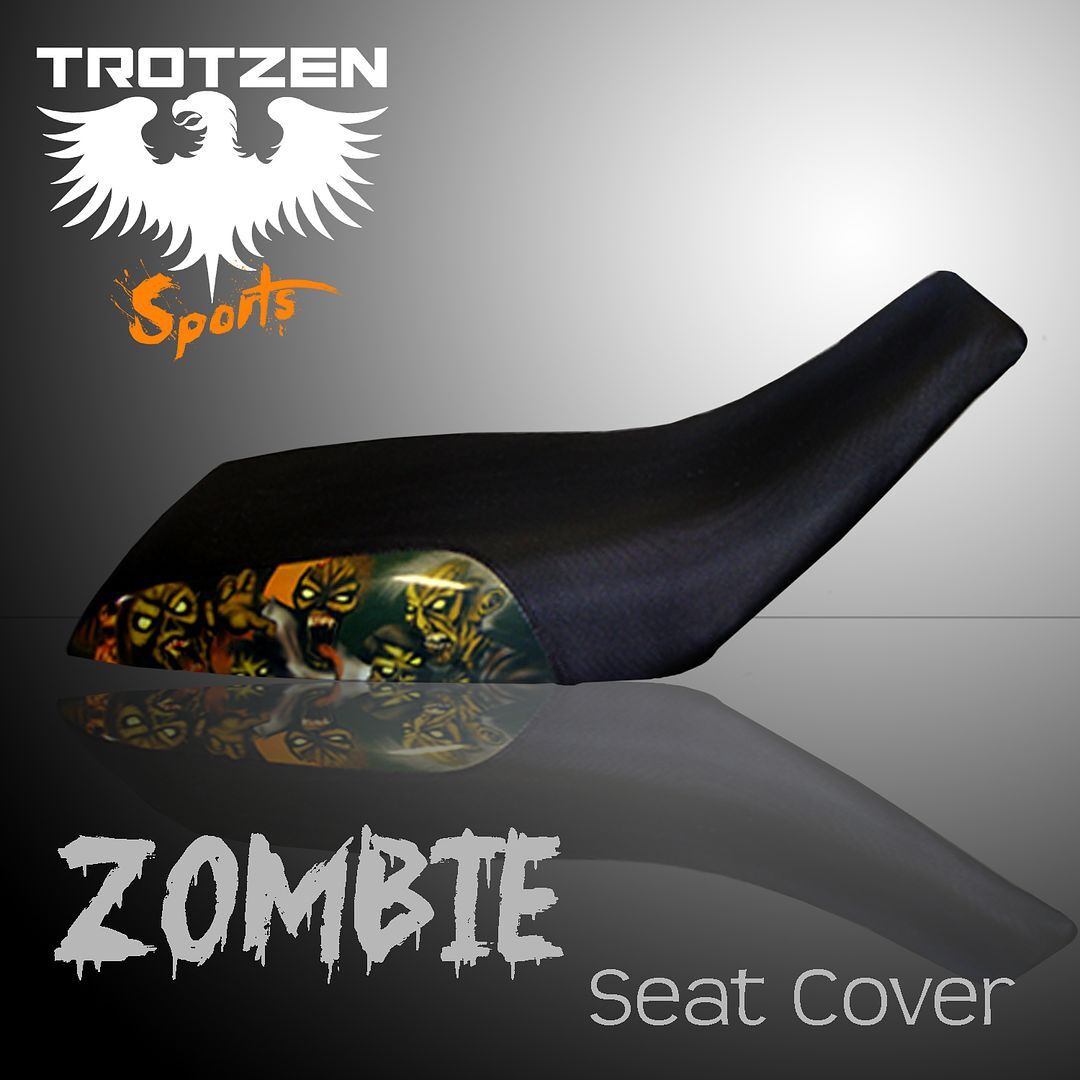 Honda TRX200 9098 Zombie Seat Cover mgh3120sc3120 eBay