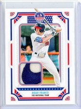 2024 Panini USA Stars & Stripes NOAH FRANCO RC Platinum Game Used Patch 1/1