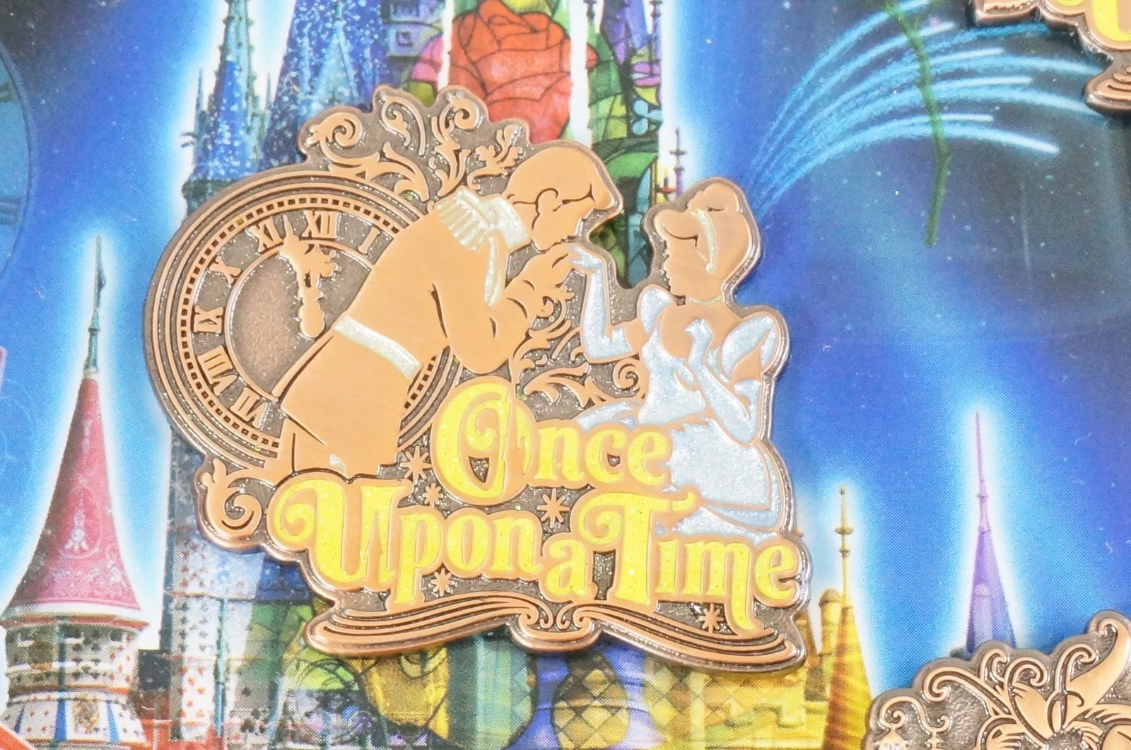 RARE!! Tokyo Disney Resort Pin Once Upon A time Each Sell Cinderella & Prince