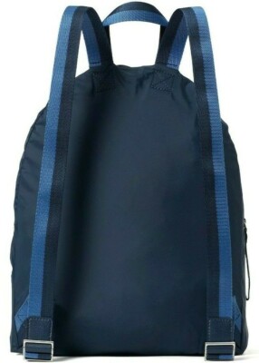 Kate Spade Arya Navy Packable Nylon Backpack Night Cap  display picture 2