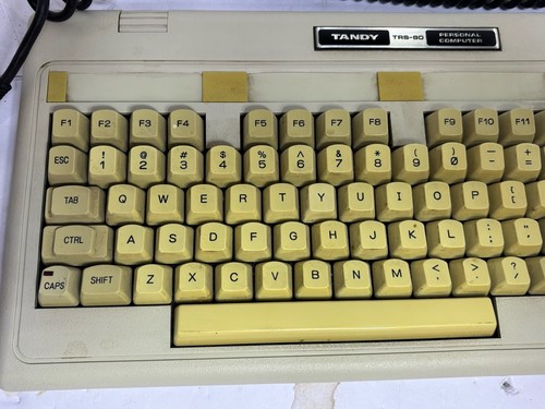 RETRO VTG Radio Shack Tandy TRS-80 2000 Personal Computer W/KeyBrd- Power Tested - Picture 19 of 24