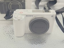 SONY VLOGCAM ZV-E1 Body White Mirrorless -Lens Camera