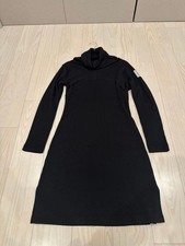 Chanel Knit Dress Women's Black Cashmere Silk Pre-Owned
