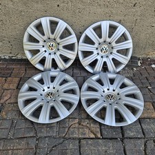 ⭕4 Radkappen Original Volkswagen 16 Zol l5N0601147 Passat Caddy Golf Touran 