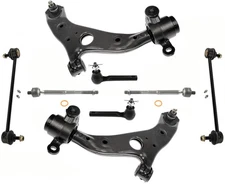 Front Lower Control Arms Ball Joints Tie Rods & Links For 2017-2021 Mazda CX-5